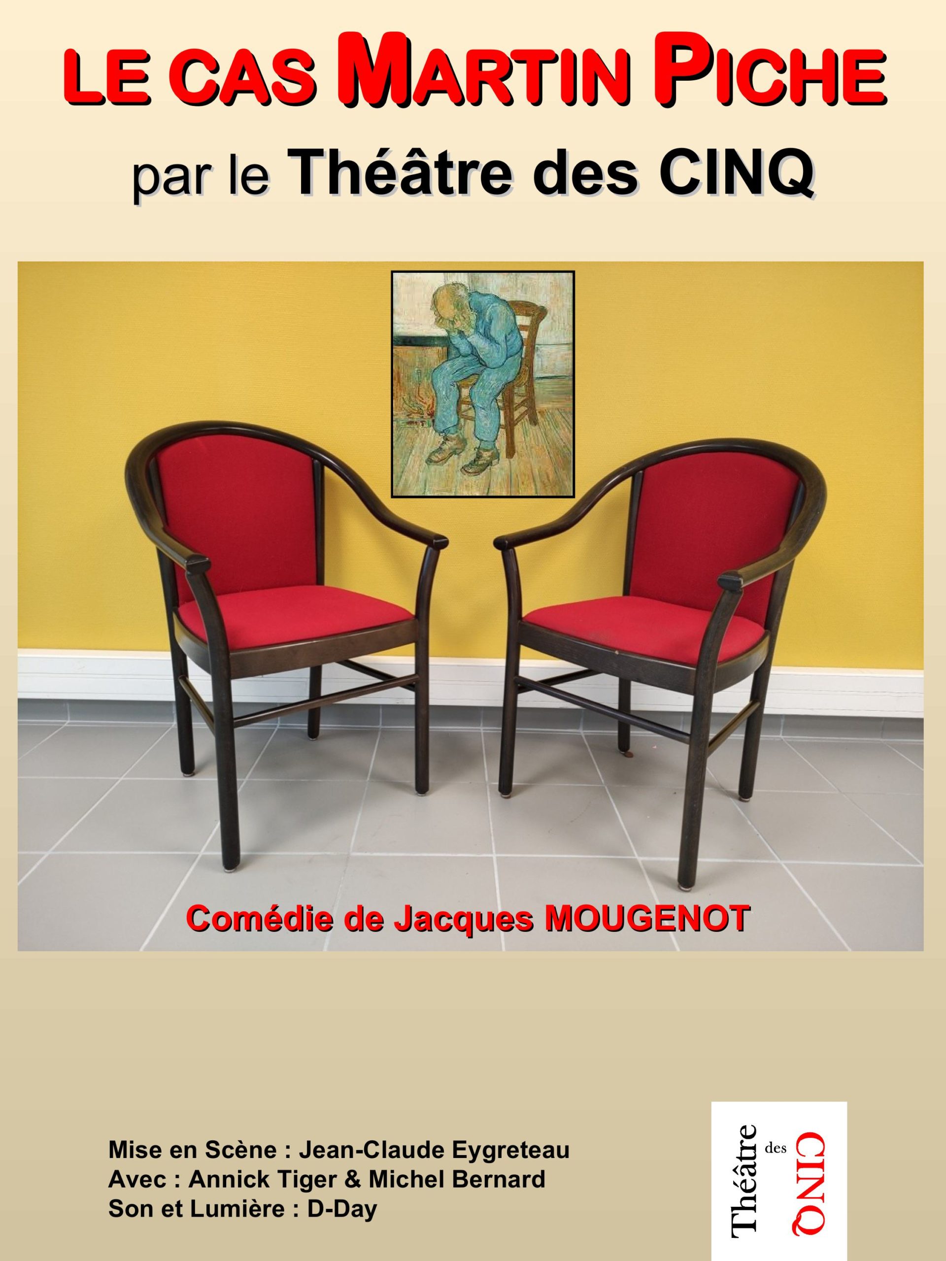 1 - Affiche Le Cas Martin Piche - vierge